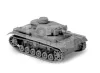 Zvezda Panzer III Flamethrower Tank makett 1:100 (6162Z)