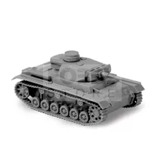 Zvezda Panzer III Flamethrower Tank makett 1:100 (6162Z)