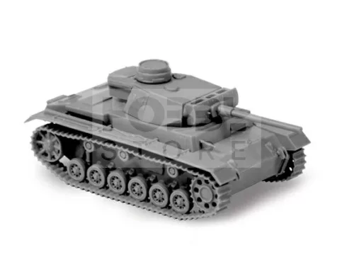 Zvezda Panzer III Flamethrower Tank makett 1:100 (6162Z)