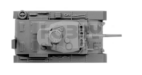 Zvezda Panzer III Flamethrower Tank makett 1:100 (6162Z)
