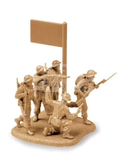 Zvezda British Infantry /1939-42/ makett 1:72 (6166Z)