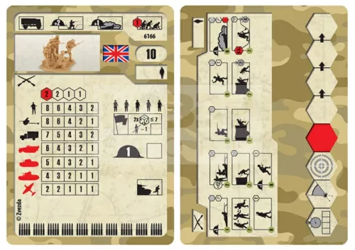 Zvezda British Infantry /1939-42/ makett 1:72 (6166Z)