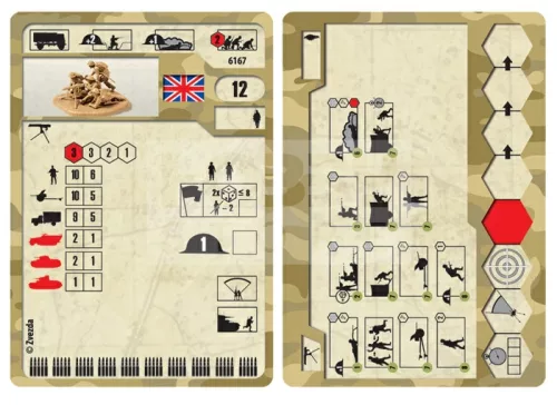 Zvezda British Machine Gun w/crew 39-42 makett 1:72 (6167Z)