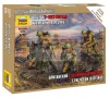 Zvezda British Mortar w/crew /1939-42/ makett 1:72 (6168Z)