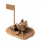 Zvezda British QF 2-pdr Anti Tank Gun w/crew makett 1:72 (6169Z)