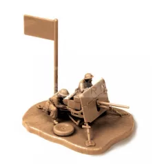   Zvezda British QF 2-pdr Anti Tank Gun w/crew makett 1:72 (6169Z)