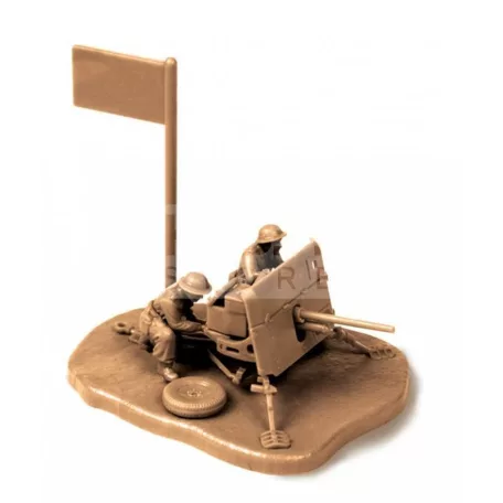Zvezda British QF 2-pdr Anti Tank Gun w/crew makett 1:72 (6169Z)