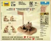Zvezda British QF 2-pdr Anti Tank Gun w/crew makett 1:72 (6169Z)