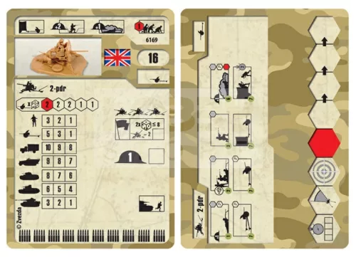Zvezda British QF 2-pdr Anti Tank Gun w/crew makett 1:72 (6169Z)