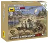 Zvezda British Bofors 40mm Mk-2 AA-Gun makett 1:72 (6170Z)