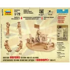 Zvezda British Bofors 40mm Mk-2 AA-Gun makett 1:72 (6170Z)