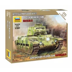   Zvezda British Tank Mk-1 'Matilda' makett 1:100 (6171Z)