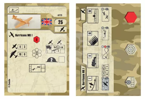 Zvezda British Fighter 'Hurricane Mk-1' makett 1:144 (6173Z)