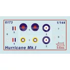 Zvezda British Fighter 'Hurricane Mk-1' makett 1:144 (6173Z)
