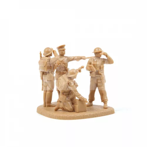 Zvezda British Headquarter WWII makett 1:72 (6174Z)