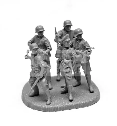 Zvezda German Regular Infantry /1939-43/ makett 1:72 (6178Z)