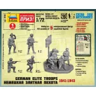 Zvezda German Elite Troops 1939-43 makett 1:72 (6180Z)