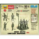 Zvezda Soviet Militia 1941 makett 1:72 (6181Z)