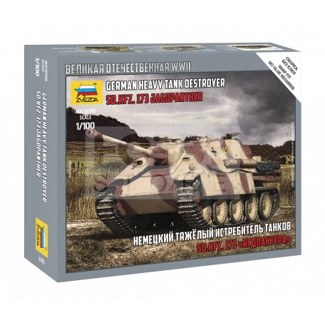 Zvezda Sd.Kfz.173 Jagdpanther makett 1:100 (6183Z)