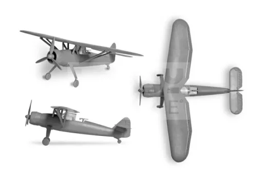 Zvezda Henschel 126B makett 1:144 (6184Z)