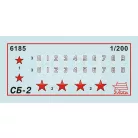 Zvezda Soviet Bomber SB-2 makett 1:200 (6185Z)