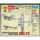 Zvezda Ju-88 A4 makett 1:200 (6186Z)