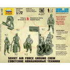 Zvezda Soviet Airforce Ground Crew makett 1:72 (6187Z)