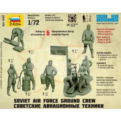 Zvezda Soviet Airforce Ground Crew makett 1:72 (6187Z)