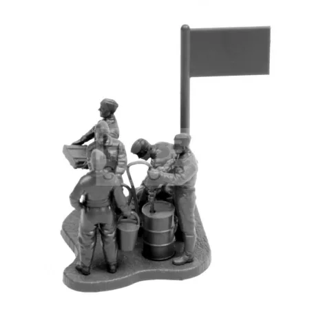 Zvezda Soviet Airforce Ground Crew makett 1:72 (6187Z)
