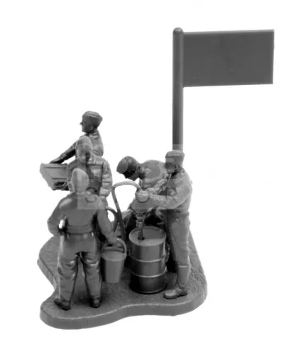 Zvezda Soviet Airforce Ground Crew makett 1:72 (6187Z)