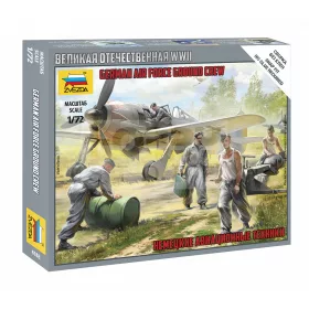 Zvezda German Airforce Ground Crew makett 1:72 (6188Z)