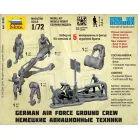 Zvezda German Airforce Ground Crew makett 1:72 (6188Z)
