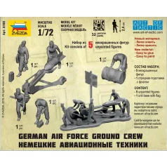Zvezda German Airforce Ground Crew makett 1:72 (6188Z)