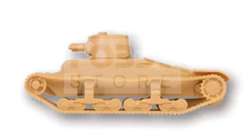 Zvezda British Light Tank 'Matilda' MK1 makett 1:100 (6191Z)