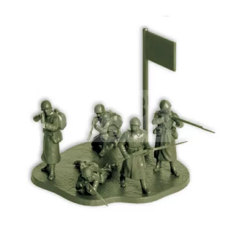Zvezda Soviet Infantry Winter uniform makett 1:72 (6197Z)