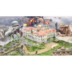   Italeri Montecassino Abbey 1944 Breaking the Gustav Line - BATTLE SET 1:72 figura makett 6198IT
