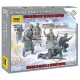 Zvezda German Infantry - Winter uniform makett 1:72 (6198Z)
