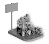 Zvezda German Infantry - Winter uniform makett 1:72 (6198Z)