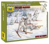Zvezda Soviet Skiers makett 1:72 (6199Z)