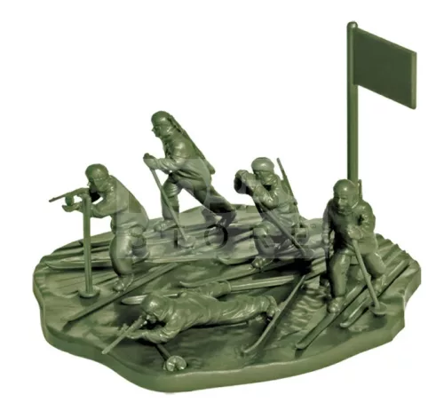 Zvezda Soviet Skiers makett 1:72 (6199Z)
