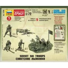Zvezda Soviet Skiers makett 1:72 (6199Z)