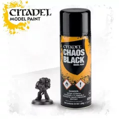 Citadel Colour CHAOS BLACK SPRAY PAINT 400 ml 62-02