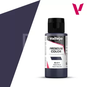   Vallejo Premium RC Colors Dark Blue akrilfesték (60 ml) 62011V