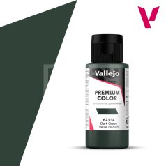   Vallejo Premium RC Colors Dark Green akrilfesték (60 ml) 62014V
