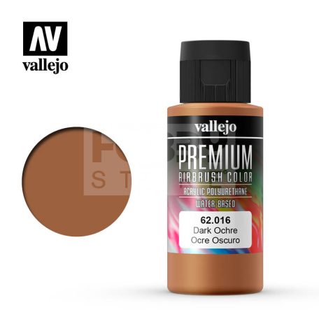 Vallejo Premium RC Colors Dark Ochre akrilfesték (60 ml) 62016V