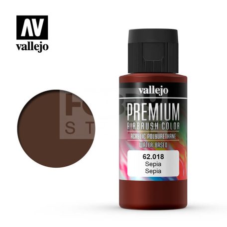 Vallejo Premium RC Colors Sepia akrilfesték (60 ml) 62018V