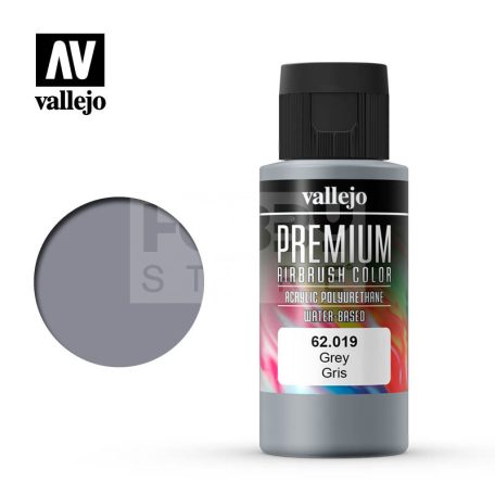 Vallejo Premium RC Colors Grey akrilfesték (60 ml) 62019V