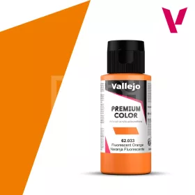   Vallejo Premium RC Colors Orange Fluo akrilfesték (60 ml) 62033V