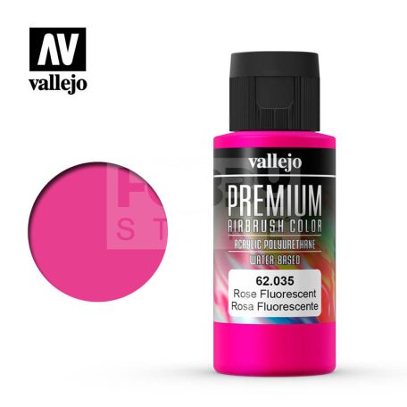 Vallejo Premium RC Colors Rose Fluo akrilfesték (60 ml) 62035V