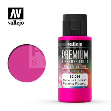 Vallejo Premium RC Colors Magenta Fluo akrilfesték (60 ml) 62036V